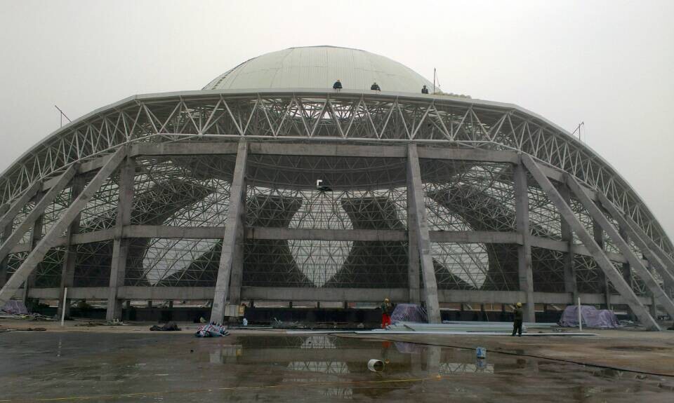 连云港温泉馆网架工程